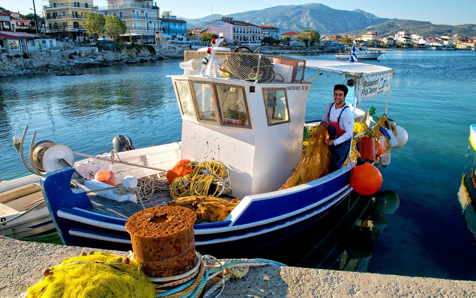 Fischerboot auf Samos